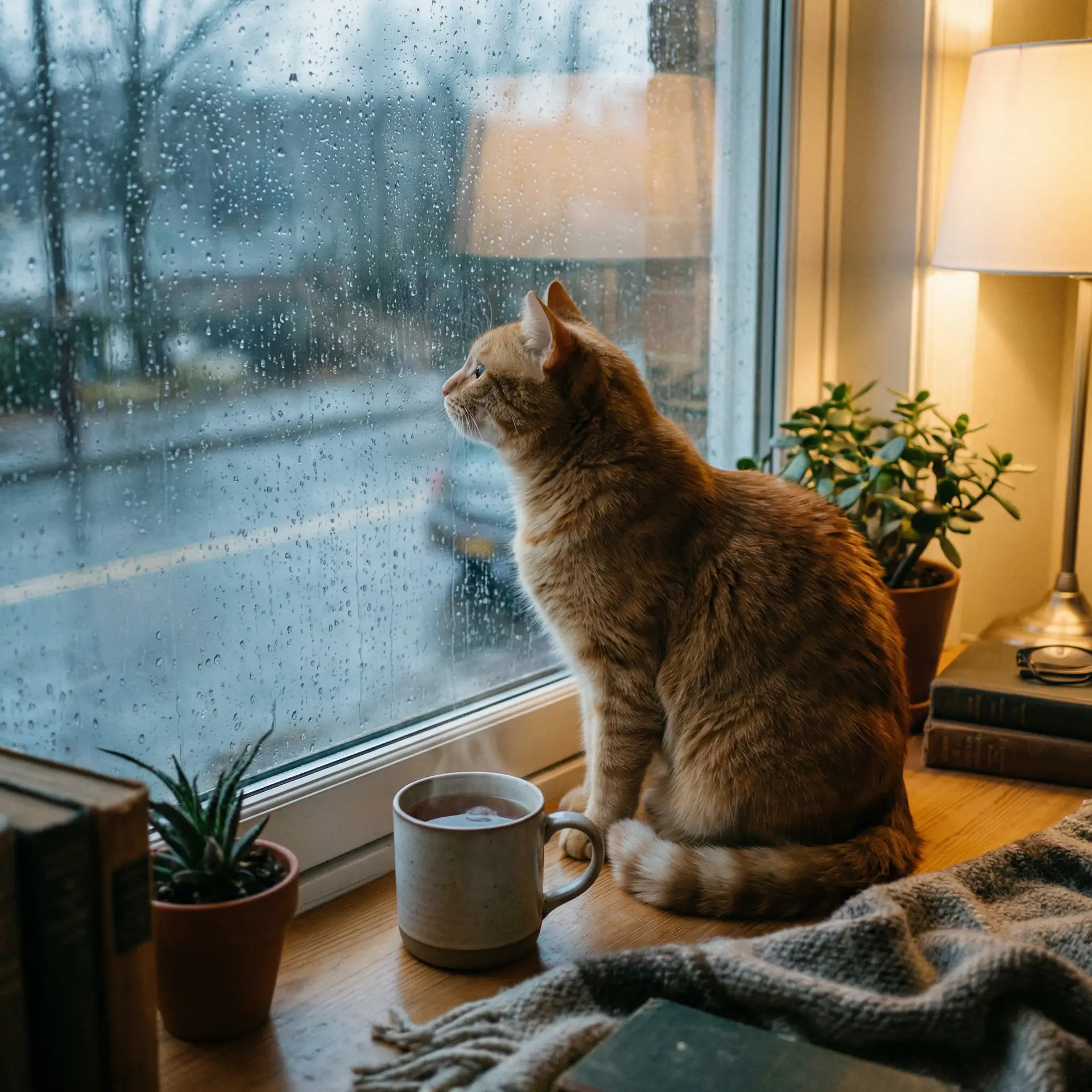 猫咪望着窗外的雨 - 4攻一受同时做宿舍